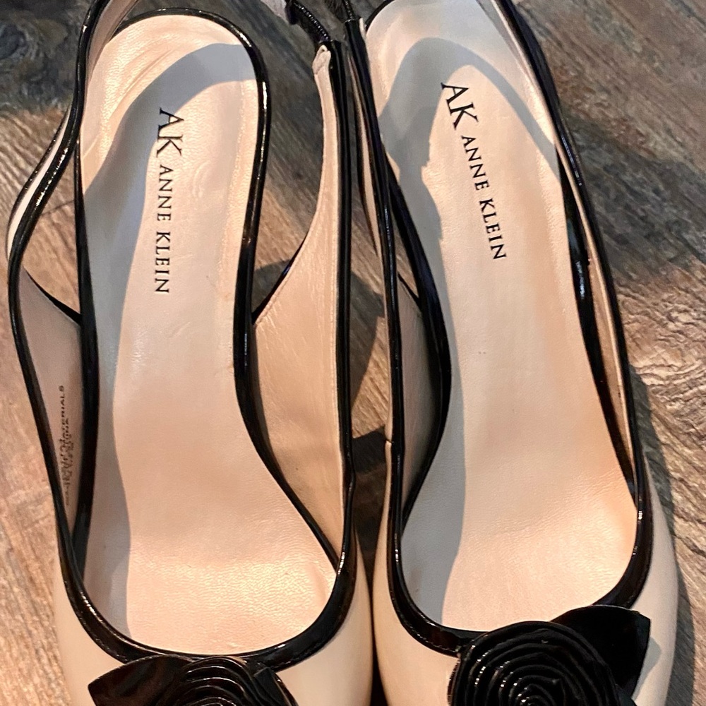 Anne Klein leather heel